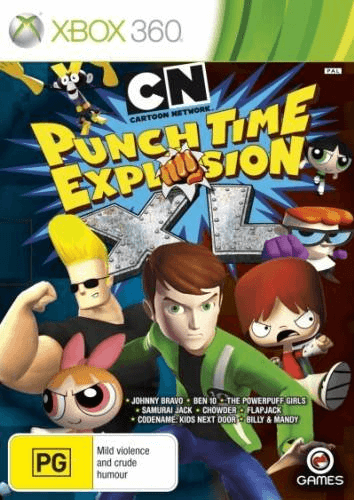 Cartoon Network: Punch Time Explosion box art for Xbox 360